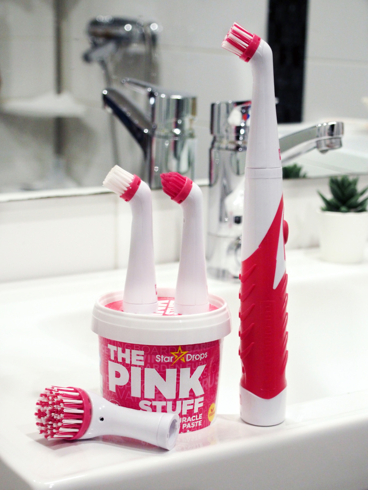 The Pink Stuff Miracle scrubber kit - Sparetorget